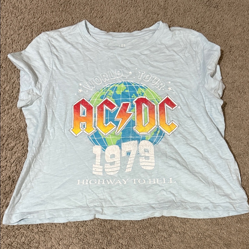 GAP Light Gray Forever Soft Tee